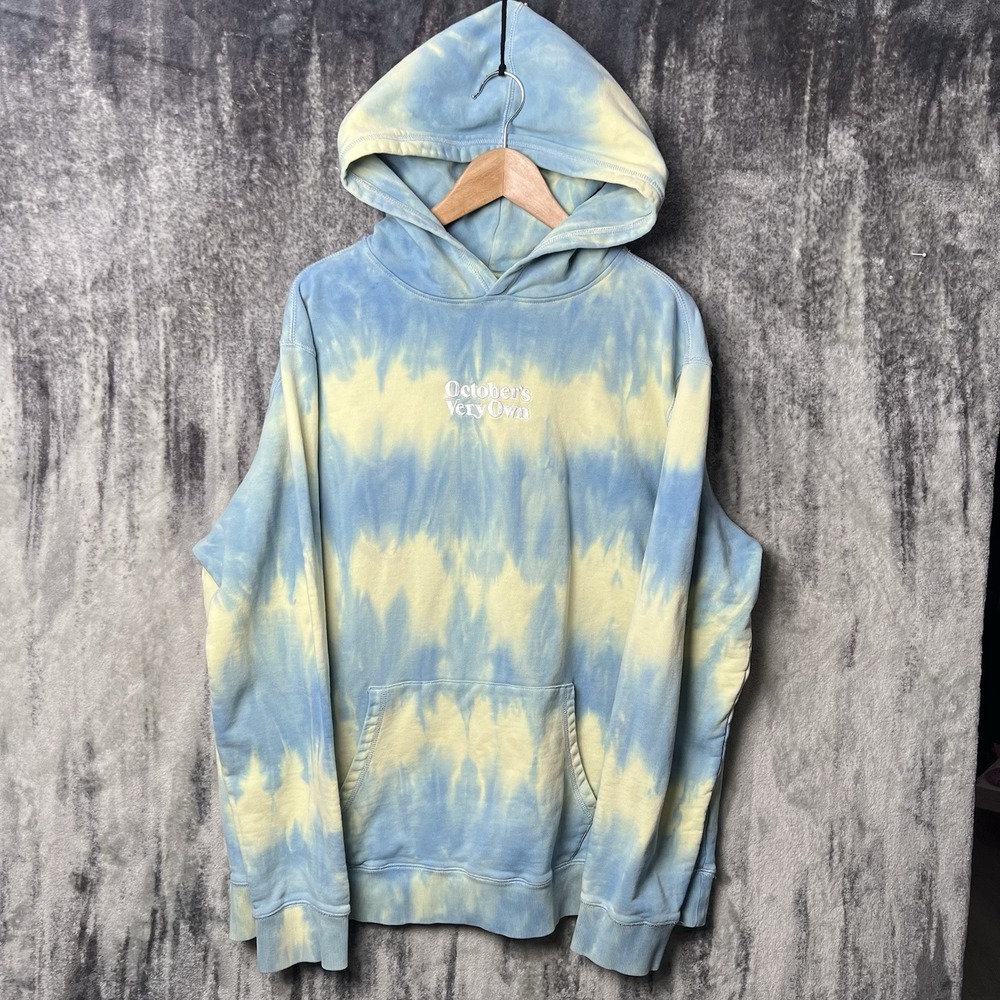 RARE Tie Dye Octobers Very Own Drake Hoodie Size 2XL OVO Y2K Rap